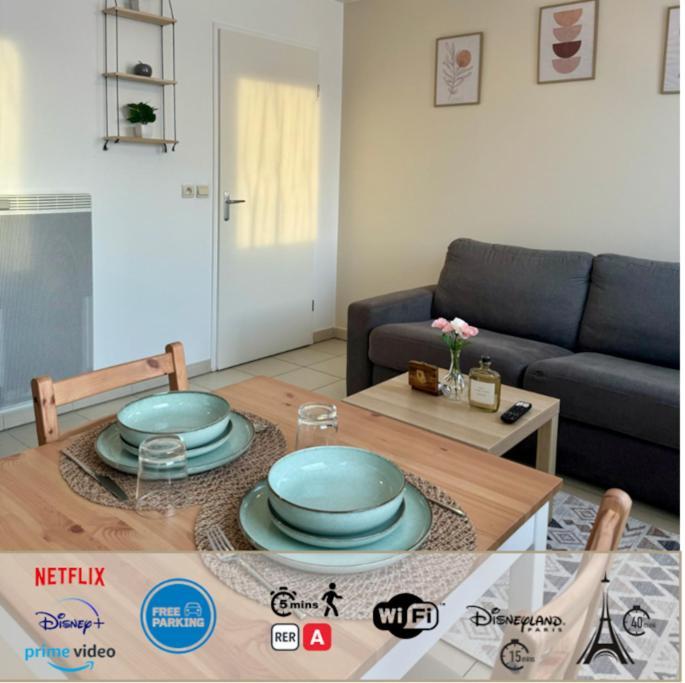 Charming & Cosy Apartment - 10Mn From Disneyland Μπισί-Σεν Ζορζ Εξωτερικό φωτογραφία